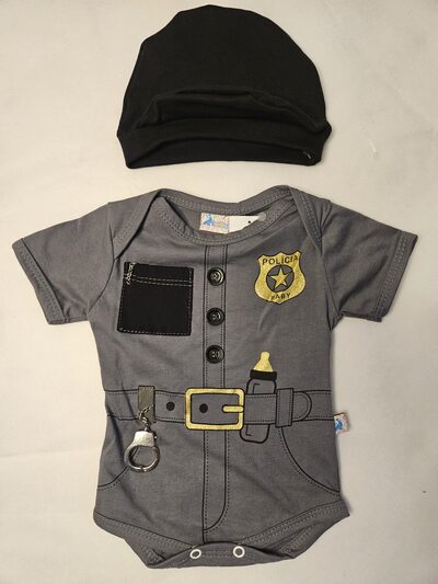 Body Bebê Policial