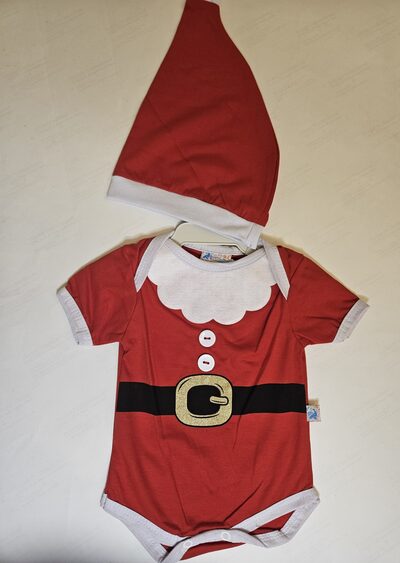 Body bebê Noel